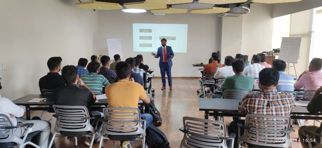 Finance training session